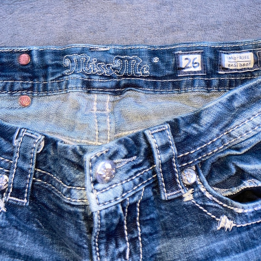 MISS ME mid rise bootcut jeans - Picture 3 of 9